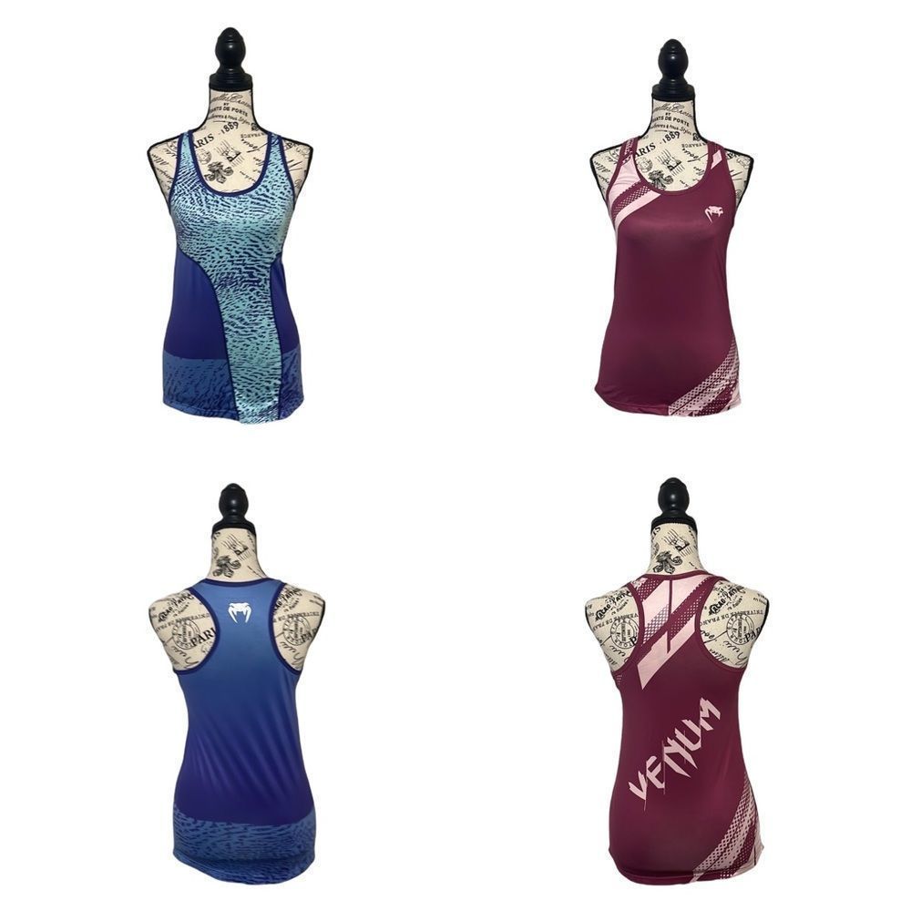 Bundle of TWO (2) Medium Venum Racerback Boxing Tank Tops